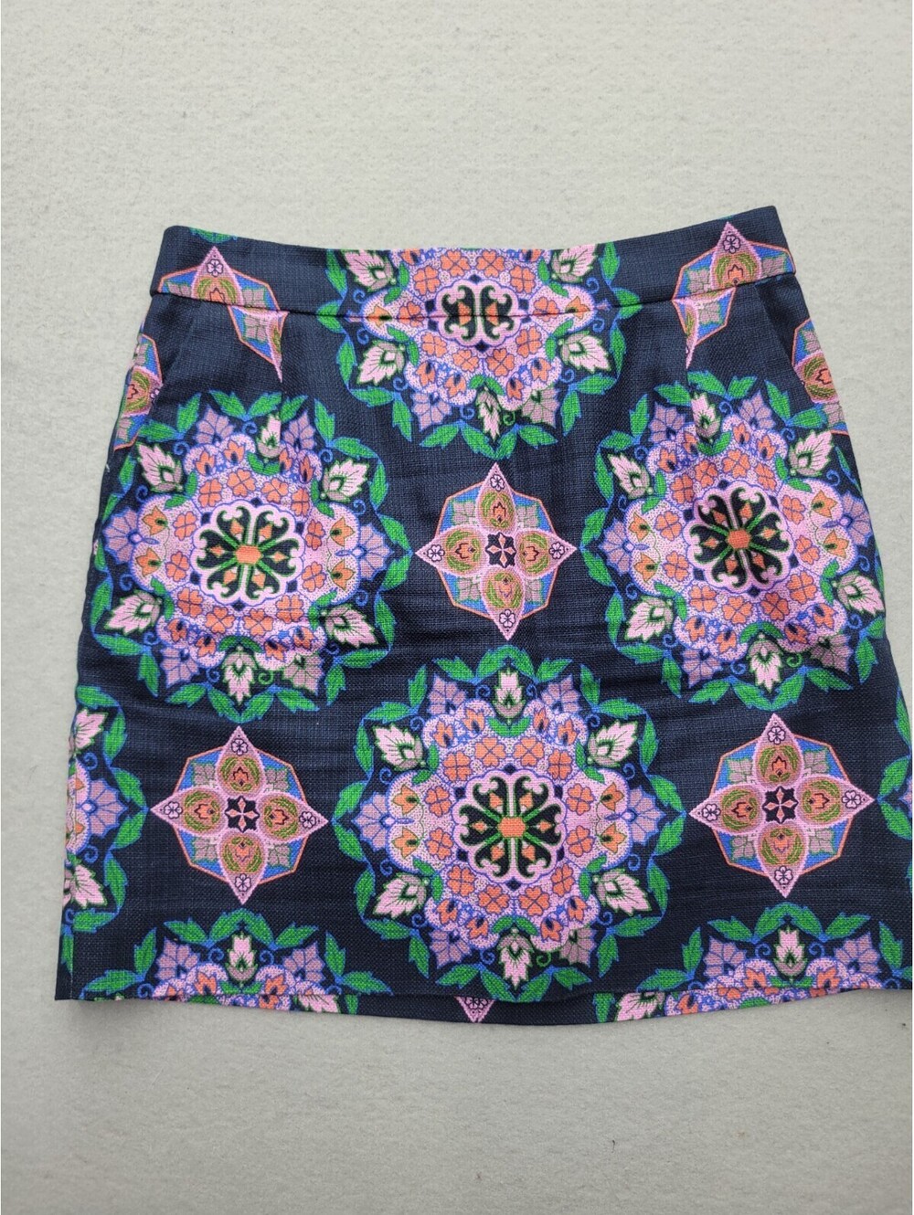 J.Crew Women's Skirt Size 2 Multi Mini Knit Floral
